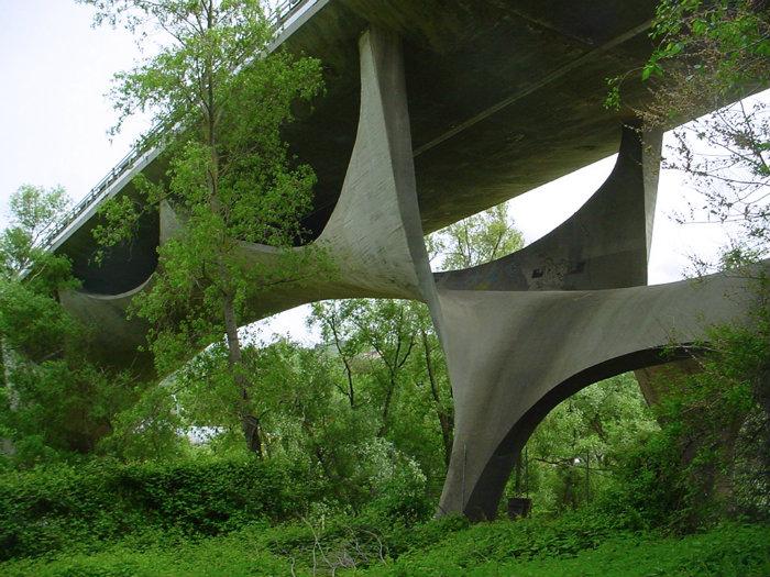 Musmeci Bridge by Sergio Musmeci