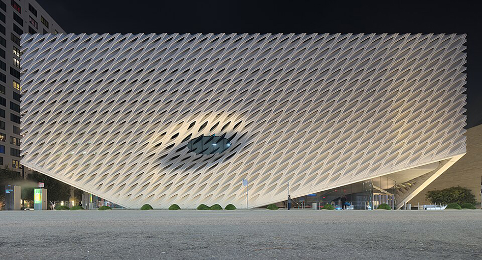 The veil of The Broad museum