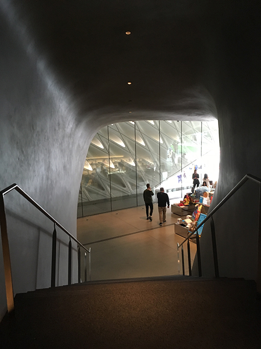 The passage through the vault